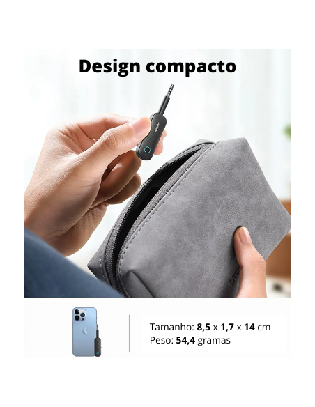 Adaptador Bluetooth 2 em 1