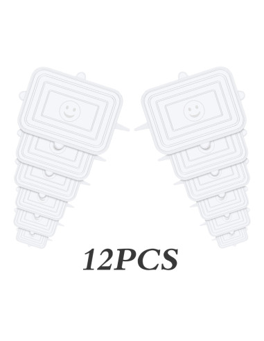 Kit Tampa de Silicone Universal (12...