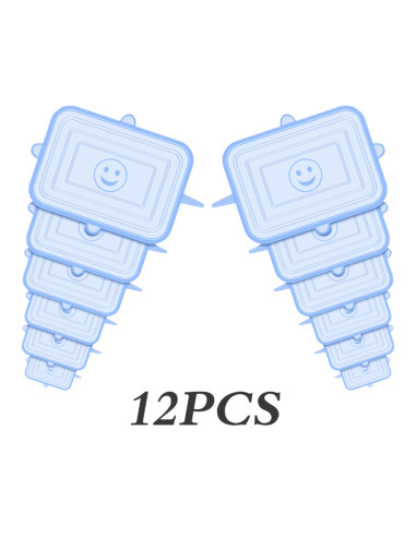 Kit Tampa de Silicone Universal (12...