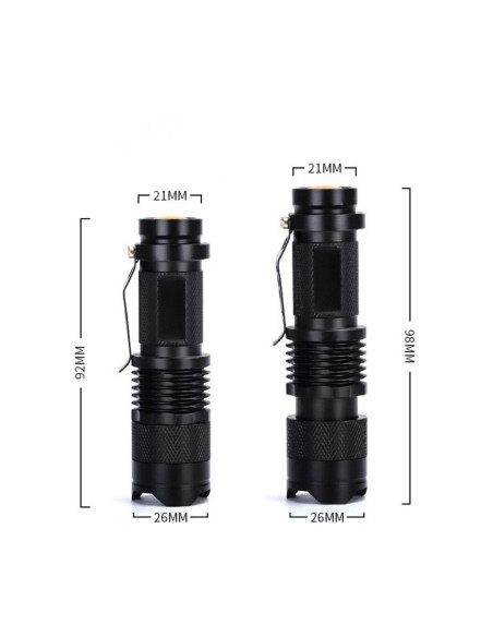 Mini Lanterna Tática