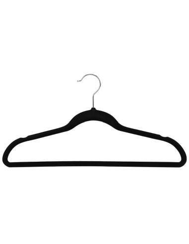 Conjunto de Cabides Aveludados Preto...